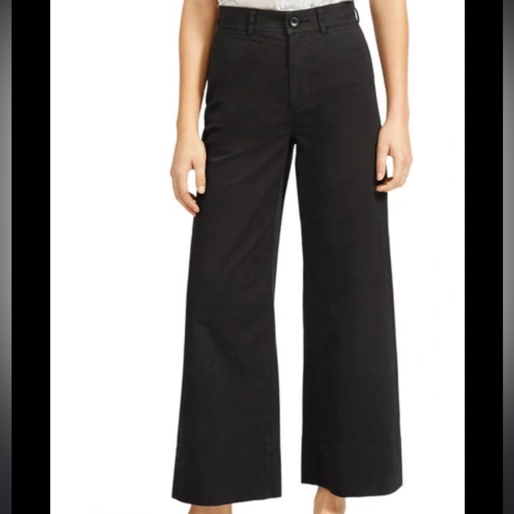 Everlane The Lightweight Straight Leg Crop Pants Size 6
